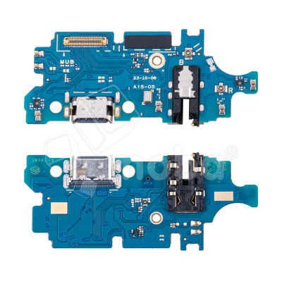 Шлейф для Samsung Galaxy A15 4G/5G/M15 5G (A155F/A156B/M156B) плата системный разъем/разъем гарнитуры/микрофон
