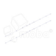 Светодиодная подсветка для телевизоров TCL 40" LED40D3000/L40S6500/40S6500 (комплект 2 шт.)