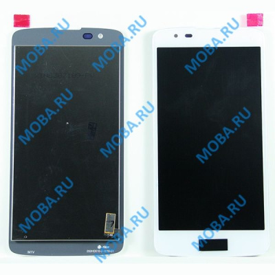 Дисплей для LG K350E (K8 LTE) в сборе с тачскрином Белый