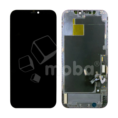 Дисплей для iPhone 12/12 Pro (A2403/A2407) в сборе с тачскрином Черный - (In-Cell, Full HD) (с верификацией = с привязкой без ошибки)