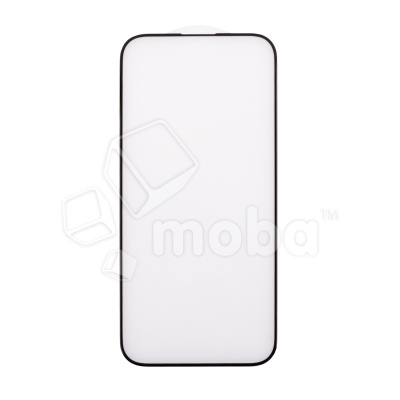 Защитное стекло "Матовое" для iPhone 15 Черный (Закалённое, полное покрытие)