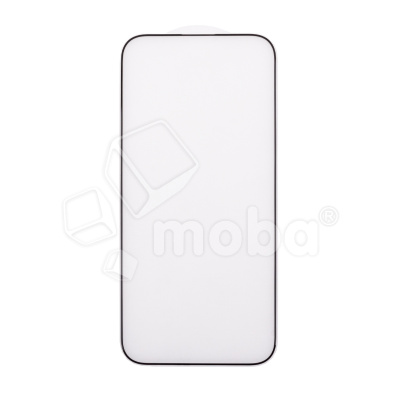 Защитное стекло "Матовое" для iPhone 15 Pro Черный (Закалённое, полное покрытие)