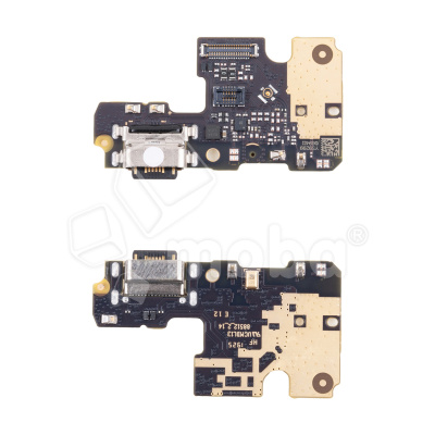 Шлейф для Xiaomi Mi A3 (M1906F9SH) плата системный разъем/микрофон - OR (SP)