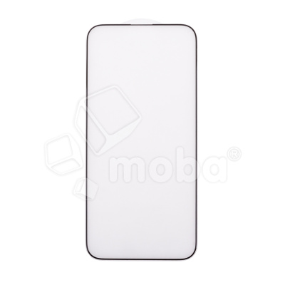 Защитное стекло "Матовое" для iPhone 15 Pro Max Черный (Закалённое, полное покрытие)