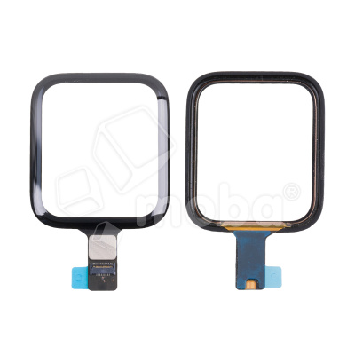 Стекло для переклейки Apple Watch 5/SE/SE 2022/SE 2023 (40 мм) в сборе с тачскрином и OCA пленкой сапфировое Черный