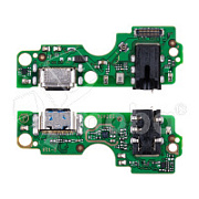 Шлейф для Infinix Smart 8 Pro (X6525B) плата на системный разъем/разъем гарнитуры/микрофон