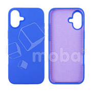 Чехол-накладка Soft Touch для iPhone 16 Plus Синий