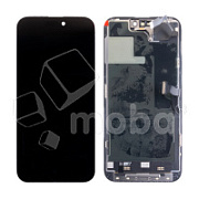 Дисплей для iPhone 14 Pro Max (A2895) в сборе с тачскрином Черный - OR (SP) (с верификацией “Новая запчасть”)