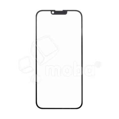 Стекло для переклейки iPhone 14 (A2883) с OCA пленкой Черный - OR (Feaglet)