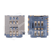 Коннектор SIM для iPhone 16 Pro/16 Pro Max (2 Sim) (A3293/A3296)