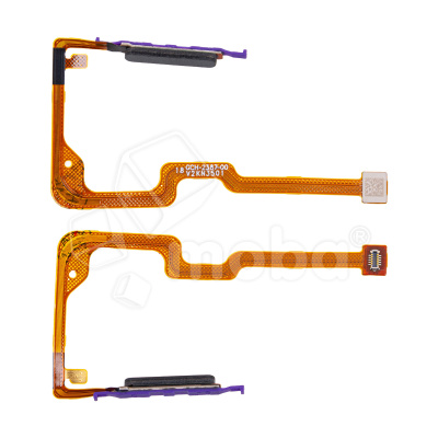 Шлейф для Huawei Honor X7b 4G (CLK-LX1) сканер отпечатка пальцев Черный