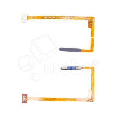 Шлейф для Realme C67 4G (RMX3890) сканер отпечатка пальцев Черный