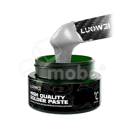 Паста паяльная Luowei LW-SP1 (50 г, низкотемпературная 158°C, бессвинцовая)