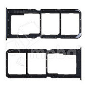 Держатель SIM для Realme C21Y/C25Y (RMX3263/RMX3262/RMX3261/RMX3269/RMX3265/RMX3268) Черный