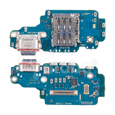 Шлейф для Samsung Galaxy S25 Ultra (S938B) плата на системный разъем/разъем SIM/микрофон - Премиум