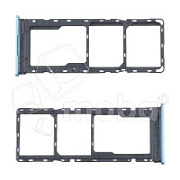 Держатель SIM для Tecno Spark Go 2023 (BF7) Голубой