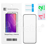 Защитное стекло "Премиум" для iPhone 16 Plus Черный (Закалённое+, полное покрытие)