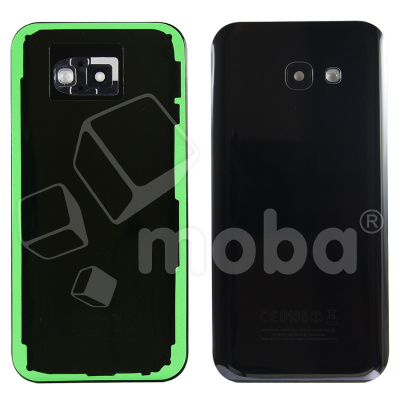 Задняя крышка для Samsung Galaxy A5 2017 (A520F) Черный - Премиум