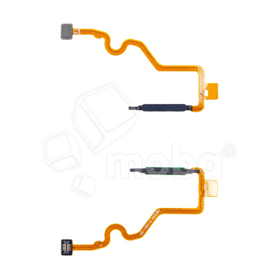 Шлейф для Tecno Spark 10C (KI5m) сканер отпечатка пальцев Черный