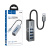 Адаптер USB + 4xUSB 3.0 Hoco HB1B Серый Адаптер USB + 4xUSB 3.0 Hoco HB1B Серый