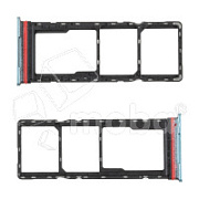 Держатель SIM для Tecno Spark 40C (KM4k) Голубой