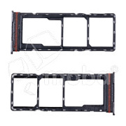 Держатель SIM для Tecno Spark Go 2 (KM4) Серый