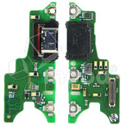 Шлейф для Huawei Honor 20/20 Pro/Nova 5T (YAL-L21/YAL-L41/Yale-L71A) плата на системный разъем/микрофон - Премиум