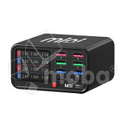 Зарядная станция MaAnt mini+ (100W, 8 портов, 6USB1.0/USB-QC3.0/Type-C-PD)