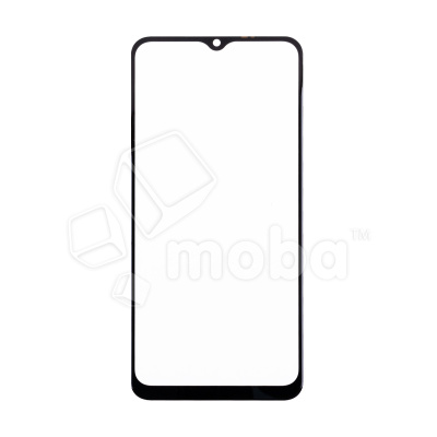 Стекло для переклейки Vivo Y20 (V2027) в сборе с OCA пленкой Черный - OR (Mitsubishi)