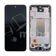 Дисплей для Samsung Galaxy A36 5G (A366B) модуль с рамкой Черный - OR (SP)