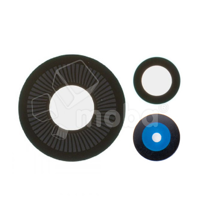 Стекло камеры для Huawei Nova 11 (FOA-LX9) (комплект 3 шт.) Черный