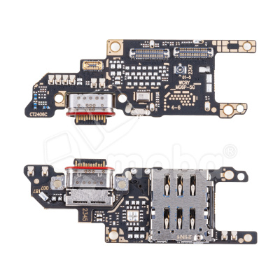 Шлейф для Huawei Honor Magic 6 Pro/6 RSR (BVL-AN16/BVL-N59) плата на системный разъем/разъем SIM/микрофон