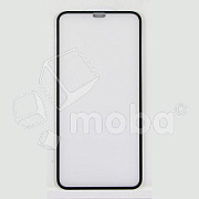 Защитное стекло "Оптима" для iPhone Xs Max/11 Pro Max Черный (Закалённое, полное покрытие)
