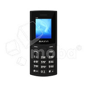 Мобильный телефон Maxvi C40 (2SIM, FM, MicroSD, фонарик, камера) Черный