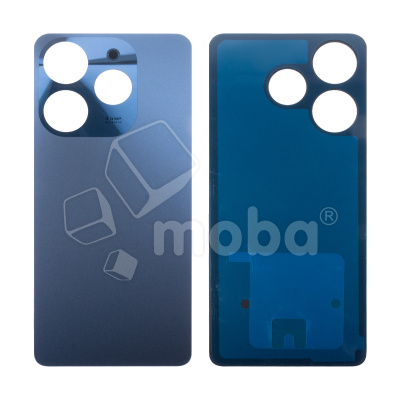 Задняя крышка для Tecno Spark 10 Pro (KI7) Черный - Премиум