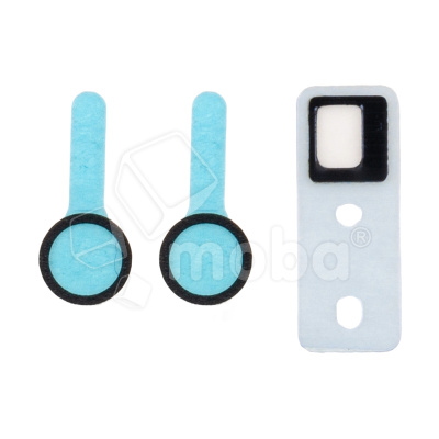 Наклейка (пыльник) передней камеры и датчиков на дисплей для iPhone 11 (комплект 3 шт.)