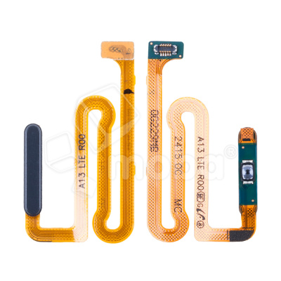 Шлейф для Samsung Galaxy A13 (A135F/A137F) сканер отпечатка пальцев Черный