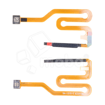 Шлейф для Huawei Nova Y61 (EVE-LX9N) сканер отпечатка пальцев Черный