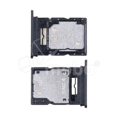 Держатель SIM для Xiaomi Redmi Note 13 4G (23129RAA4G/23124RA7EO/23129RA5FL) Черный