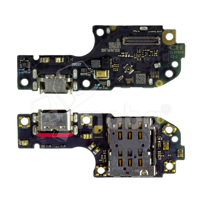 Шлейф для Huawei Nova Y90 (CTR-LX1) плата системный разъем/разъем SIM/микрофон - Премиум