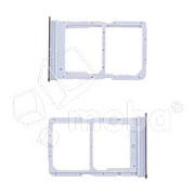 Держатель SIM для Huawei Honor X8a 4G/90 Lite (CRT-LX1/CRT-NX1) Серебро