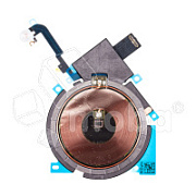 Шлейф для iPhone 15 Pro (A3102) на беспроводную зарядку/вспышку/микрофон - Премиум