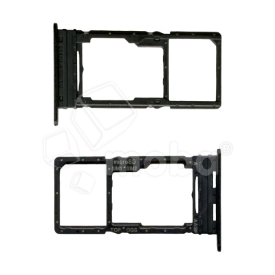 Держатель SIM для Samsung Galaxy A17 4G (A175F) Черный