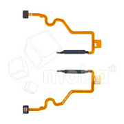 Шлейф для Tecno Spark 10 4G (KI5q) сканер отпечатка пальцев Черный