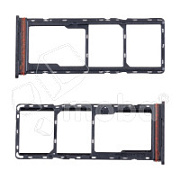 Держатель SIM для Tecno Spark 30 Pro (KL7) Серебро