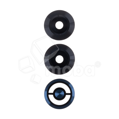 Стекло камеры для Infinix Smart 8 Plus (X6525) (комплект 3 шт.) Черный