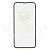 Защитное стекло "Тонкое" для iPhone Xr/11 Черный (Полное покрытие 0,25 мм)