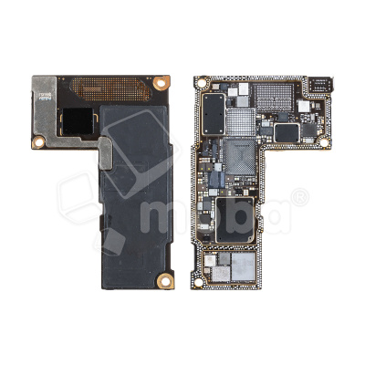 Материнская плата для iPhone 12 Pro Max (A2411) Sim+E-Sim без микросхем (Нижняя часть)