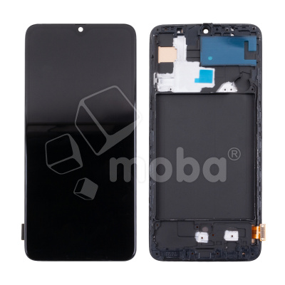 Дисплей для Samsung Galaxy A70 (A705F) модуль с рамкой Черный - (In-Cell)