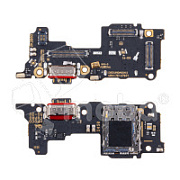 Шлейф для Xiaomi Poco F6 Pro (23113RKC6G) плата системный разъем/разъем SIM/микрофон